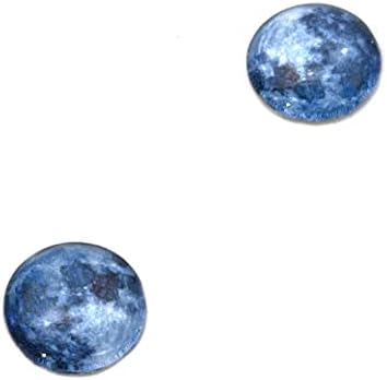 Кабошоны Blue Moon Стъкло Eye за Производство на Суспензии, Увити Тел за Бижута, Изкуствена Таксидермии или Скулптури (16 мм)