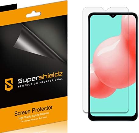 (6 опаковки) Supershieldz е Предназначен за Samsung Galaxy A32 5G Защитно фолио за екрана, прозрачен филм с висока разделителна способност (PET)