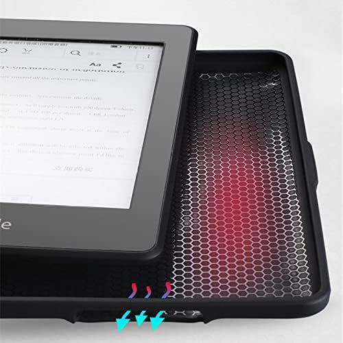 Тънък калъф за Kindle 10-то поколение (випуск 2019 г., модел J9G29R) - Лек защитен калъф от изкуствена кожа премиум-клас с функция за автоматично преминаване в режим на заспива