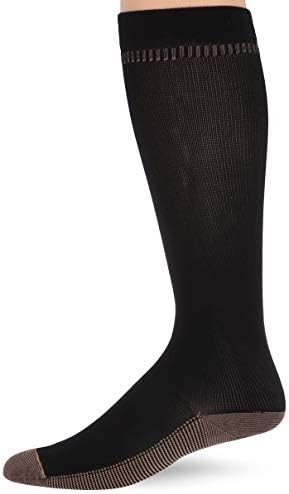 Компресия чорапи Travelon Med. С мед, импрегнирана, Черни, Един размер