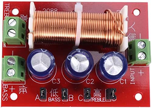 Abbasi 2 елемента 400 W Говорител Кросоувър 2 Регулиране на Звука Пищялка Динамиката на Филтър Делител на честота