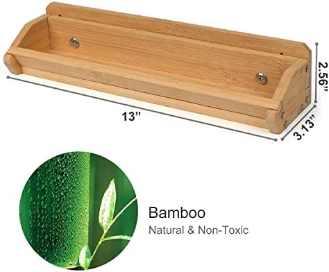 Кутия за Хранене на дребни Животни от естествен Бамбук, Подвесная Купа за Храна за Зайци, Купа за Хранене в Клетка
