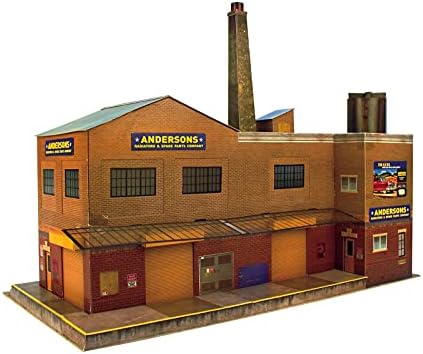 Комплект за производство на Картонени модели фабрика CityBuilder Factory - O Мащабна Жп модел на сградата
