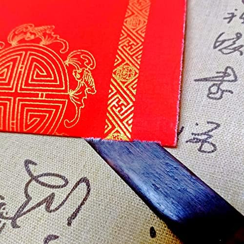 Дървен Нож за Хартия за китайска Калиграфия KYMY, Нож за писма от черна Катальпы за канцеларски материали за производство