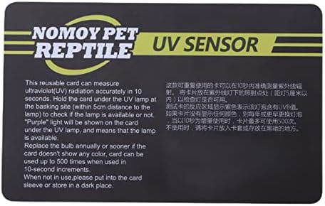 Сканиране UV-Тестова карта за домашни любимци, Лесни за Измерване за многократна употреба Бърз Тест UVB Сензорна Карта