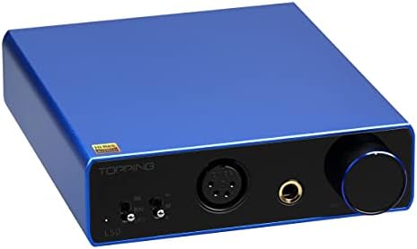 Най-горния усилвател L50 с модулите NFCA 0,3 uv С ултра ниски нива на шум, Икономичен Усилвател за слушалки с Байпасным изход (синьо)