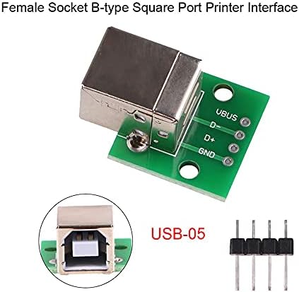 Адаптер Micro USB за DIP-свързване на 5pin Конектор-конектор Тип B ПХБ Конвертор Прототипи Такса USB-01 Разпределителните