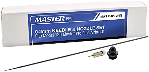 Спрей Master Pro Plus Само в комплект с иглата 0,3 mm, дюза и капачка за течности - Подходящи за аэрографа
