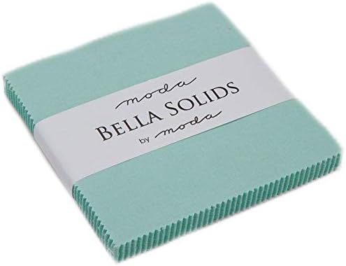 Очарователен комплект Aqua Moda Bella Solids от Moda Fabrics; Стеганое одеало с размер 42-5 инча