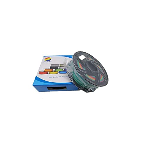 Конци за 3D-принтер LEE FUNG 1,75 мм PLA Plus (PLA +) Rainbow Multicolor 1 кг (2,2 кг)