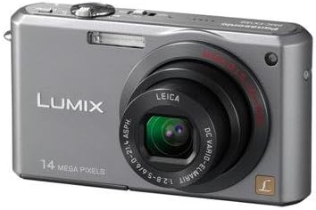 Цифров фотоапарат Panasonic DMC FX-150S 14,7 Мегапиксела с 3,6-кратно Широкоъгълен МЕГА-Оптично увеличение, стабилизированным изображение (Сребрист)