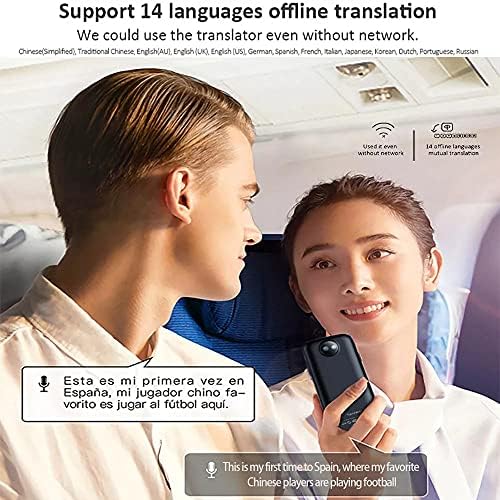 ZHUHW Умен Гласов преводач 137 езици в реално време Онлайн Незабавен Превод в офлайн режим AI Обучение Conversion