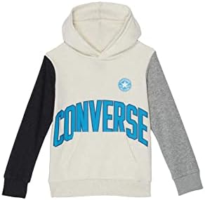 Hoody с качулка Converse Boy ' s Collegiate Color-Block (за малки деца)