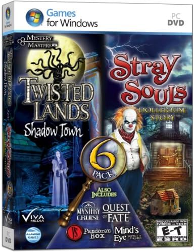 Мистерията на Мастърс 6 Pack - С участието на: Twisted Lands: Shadow Town и Stray Souls: История куклена къща