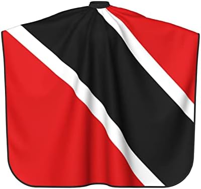 Наметало за Фризьор с Флага на Тринидад и Тобаго, Професионален Водоустойчив Наметало За Фризьор, Антистатик Наметало За Прически, Защищающая От Шампоан, Престилк?