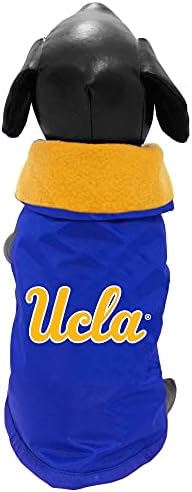 Защитно Връхни Дрехи за кучета NCAA UCLA Bruins, Устойчив на всякакви метеорологични условия