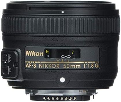 Обектив Nikon 50mm f/1.8 G AF-S NIKKOR с комплект филтри ProOptic 58mm