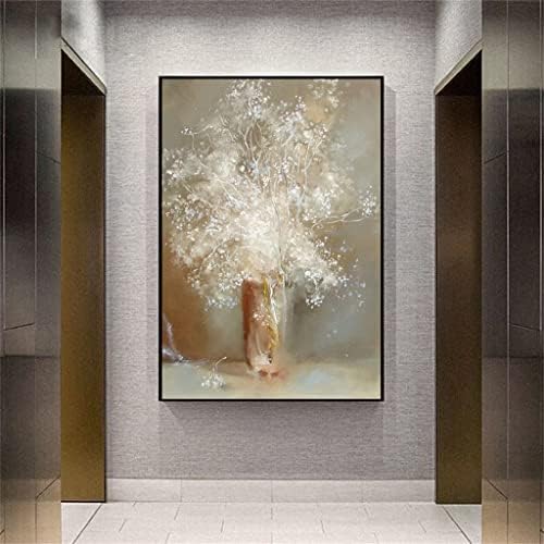 ZJHYXYH Абстрактно Изкуство Дърво Живопис с маслени Бои на Платно с Ръчно изработени Хол Начало Декор Стенно Изкуство