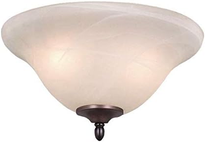 Комплект осветителни тела за монтаж на таван фенове VAXCEL 2 Light от никел, бронз или бял цвят с повдигащата верига