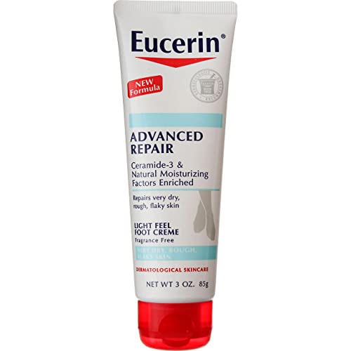 Крем за крака Eucerin Advanced Repair Light Feel, 3 грама (опаковка от 5 броя)