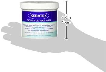 Балсам за копита с кокосово масло Keratex, 400 г, Черен (KCOHB BL)