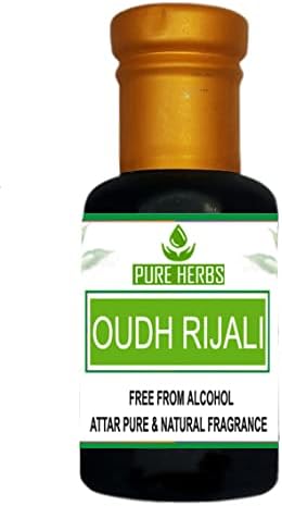 Чист билков аромат OUDH RIJALI Attar без съдържание на алкохол за мъже, подходящ за специални случаи, партита и ежедневна