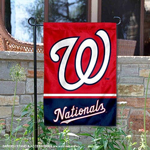 Двупосочен Градински Флаг Washington Nationals