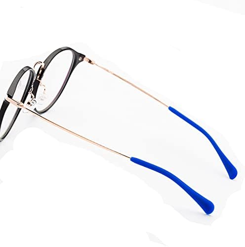 5 Двойки Накрайници за очила Мини Уши Силиконови Куки против хлъзгане, Точки за Тънки Метални Крачета Слънчеви Очила