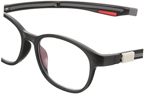 SUPVOX 2 елемента Очила с ниска врата Очила За четене В Черна Рамка