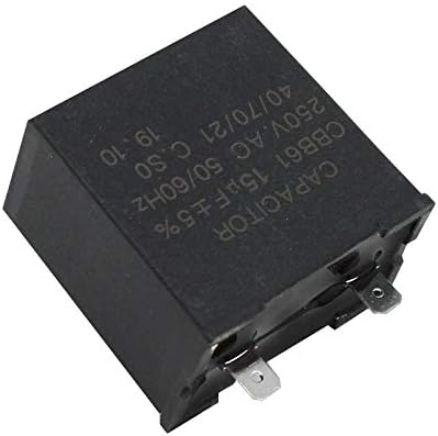 Подмяна на кондензатор стартиране на хладилника 5304464438 за хладилник Frigidaire FRS26RLECST - Съвместим с кондензатора стартиране на компресора 21890991