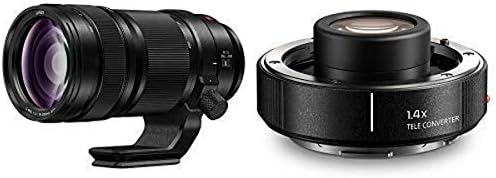 Беззеркальная камера с телефото обектив Panasonic LUMIX S PRO 70-200 мм F4 и 2 Телеконвертерами