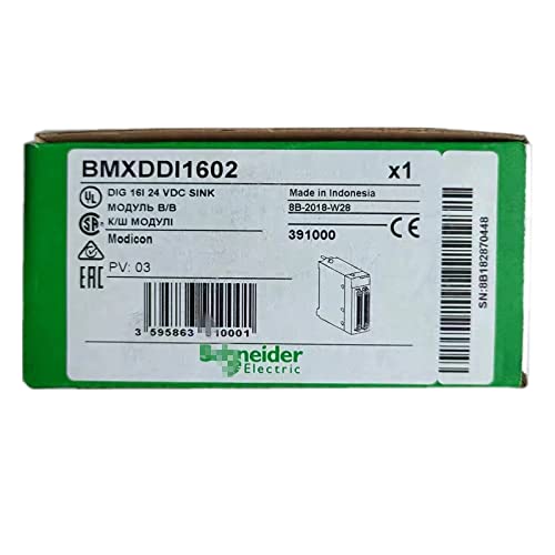 Модул АД BMXDDI1602 Модул за въвеждане BMXDDI1602 е Запечатан в кутия с 1 година Гаранция Бързо