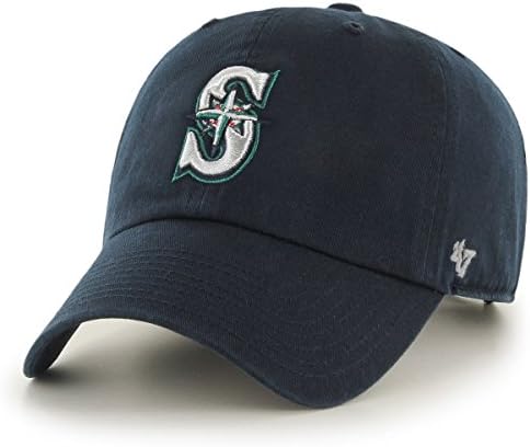 Регулируема шапка Seattle Mariners Clean Up (тъмно синьо, с един размер) (За възрастни)