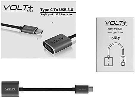 PRO USB-C USB 3.0, съвместим с адаптер Canon EOS R6 Body OTG, осигурява предаване на пълния размер на данните и скоростта на USB устройства до 5 gbps! [Сив цвят на оръжеен метал]