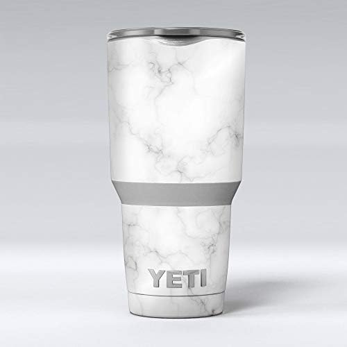 Дизайн Skinz Slate Мраморна повърхност V54 - Набор от винил оберток със стикер на кожата, Съвместим с бокалами Yeti
