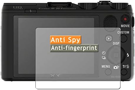 Защитно фолио за екрана Vaxson Privacy, съвместима със стикер на SONY Cyber-shot DSC-HX50V за защита от шпионски филми [Не закалено стъкло]