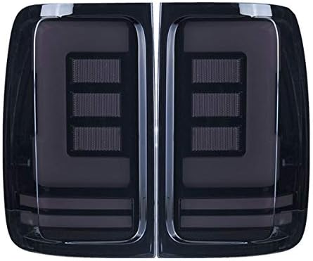 CQLJXKJ За Volkswagen VW Amarok Задна Светлина Заден ход 2011- Дымчатая Led Двойка L & R