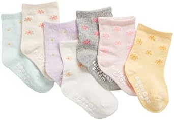 Чорапи за момичета GAP Baby от 7 опаковки Crew