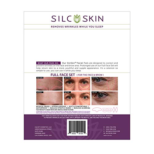 Комплект за пълноценна грижа за кожата Silc Кожата, помага при ентеротоксин на лицето и бровях от съня на слънце,