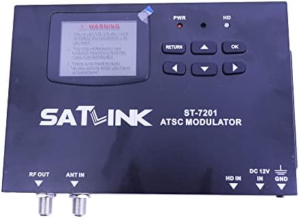 Satlink ST-7201 ATSC-T/ATSC-C HD Модулатор ST7201 Едноканален Измерител на сигнала