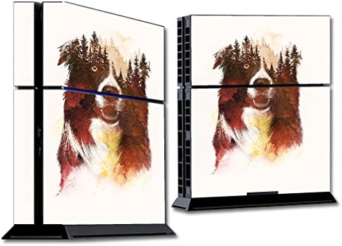 Кожата MightySkins, съвместим с конзола Sony PS4 - One Forest Night | Защитно, здрава и уникална vinyl стикер