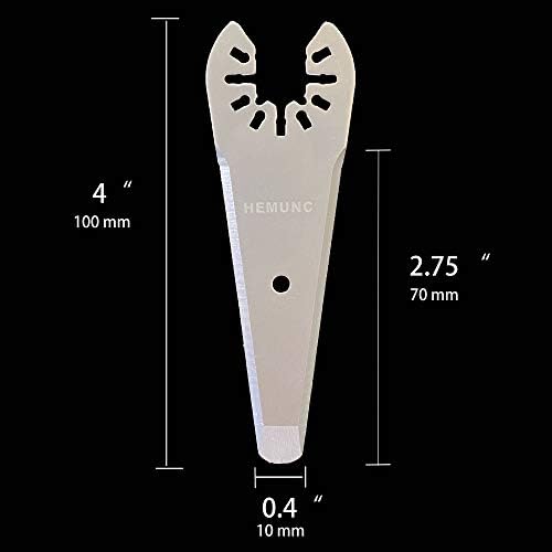 HEMUNC 10 бр. осциллирующие ски влековете нож за инструменти Универсални ски влековете нож за мультитулов, съвместими