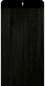 ТОВА е перука от човешка коса - тъмно вълнообразни цвят - # 1 - катранен