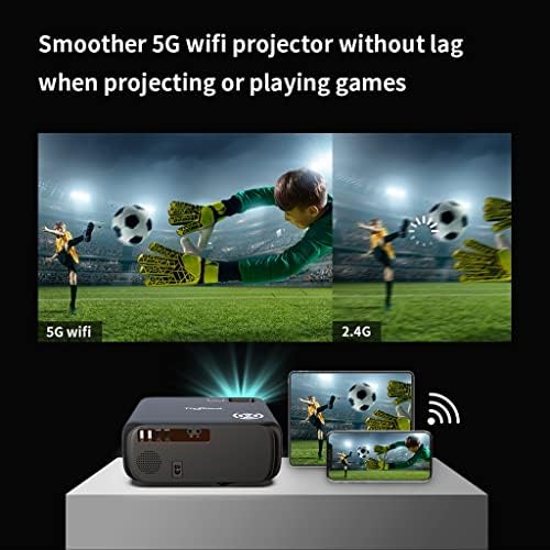 Дебел проектор 1080p Td97 WiFi Android Led Full Hd Проектор, видео проектор За Домашно кино 4k Филм Cinema Smart Phone в прожектор