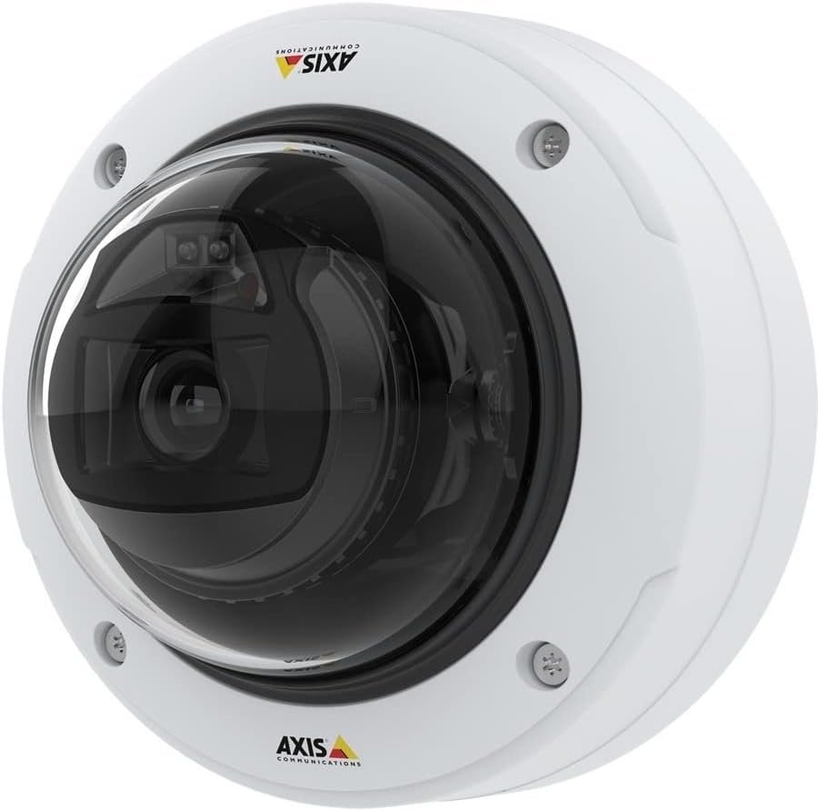 Куполна мрежова камера Axis Communications AB P3255-LVE, бяла