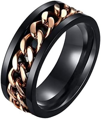 Красивият пръстен Прост Пръстен от Титанов Стомана, Мъжки и Женски Пръстен, Мультяшное Сладко Бижу Пръстен със Сърце, Пръстен