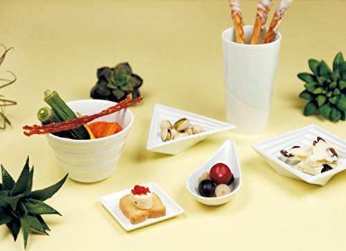 Ямашита когэй (Yamashita kogei) Малка купа, 10,5 × 9,3 х 2,4 см, Бяла /Черна / червена