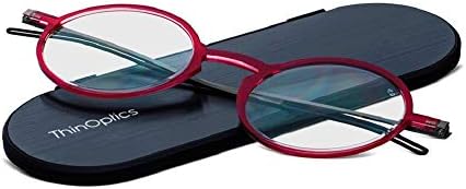 Очила за четене ThinOptics Frontpage Manhattan + Алуминиев корпус Milano