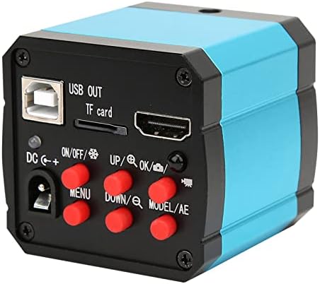 37-Мегапикселова Камера за Микроскоп 1080P с Адаптер за Преобразуване на 60 кадъра в секунда, HDMI, USB 100-240 за