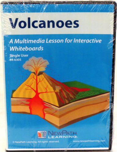 Един потребител на компакт-диск: Мултимедиен урок за интерактивни бели дъски, Вулкани, (78680)